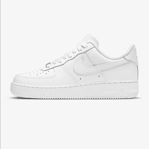 White Nike Air Force 1- Brand New In box